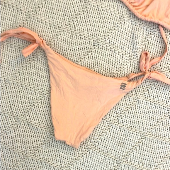 ZOE NYC | Women’s Pink Swim Top with Flattering Fit Bikini Bottoms Size. Medium - Picture 5 of 11